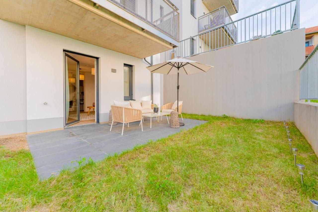 Garden.Lounge Krems Am Steinertor Apartment Bagian luar foto